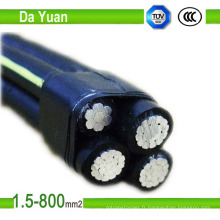 Câble d&#39;alimentation isolé par gaine de câble de XLPE / PVC